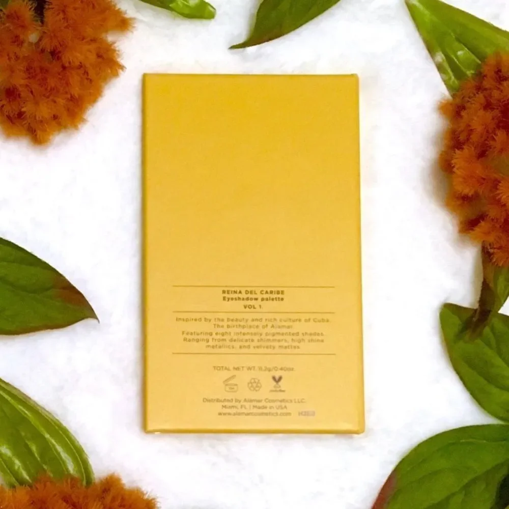 Alamar Cosmetics Reina Del Caribe Vol. 1 Eyeshadow Palette BRAND NEW IN‎ BOX